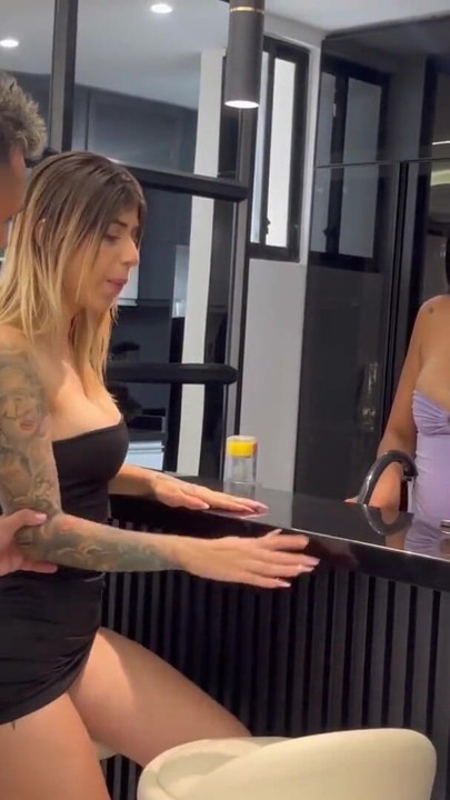 I cuckold my PREGNANT wife with my sister-in-law at our party and she ends up joining a very hot threesome | Clip 1