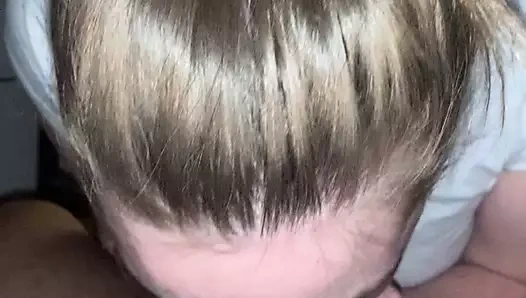 Büyük zenci gırtlağına kadar alıyor