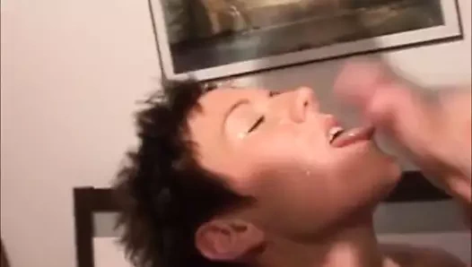 Yüze büyük boşalma 120