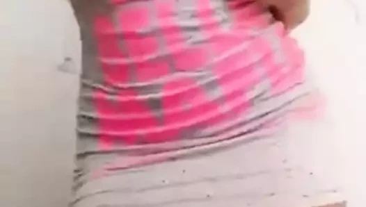 Loira com tezao gravando video pro namorado