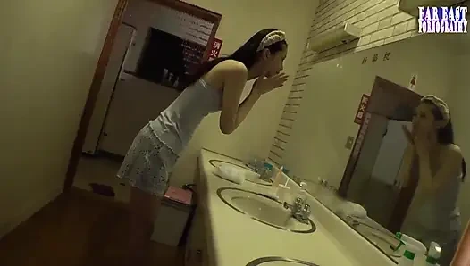 Arzulu bekar bir anneyle zarif boşalma gecesi açık gökyüzünün altında sıcak özün tadını çıkarıyor ep-5