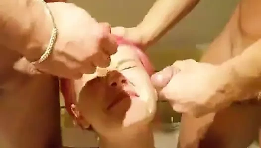 Pembe çifte boşalma