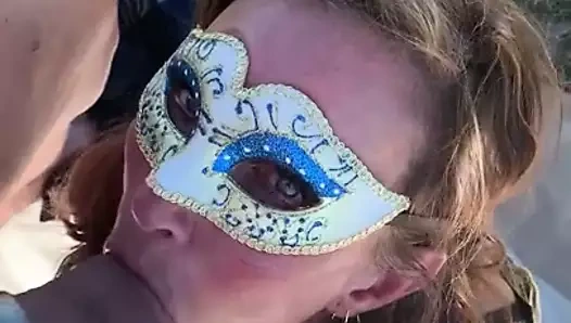 Fransa'da şarap alanında esen karısı