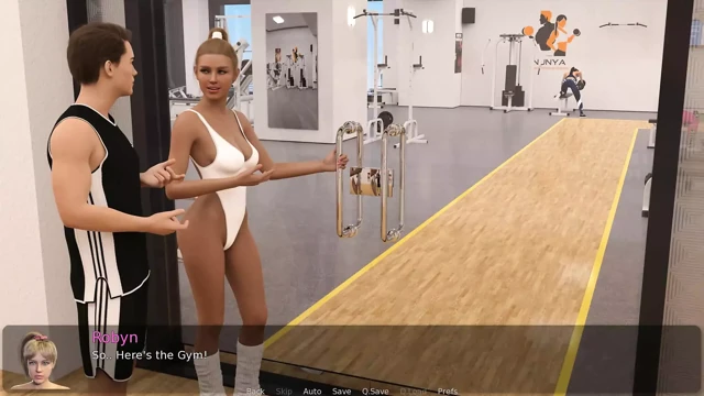 Pembe kutuya hakim olmak: seksi götlü üniversiteli kızla spor salonu seansı - bölüm 5