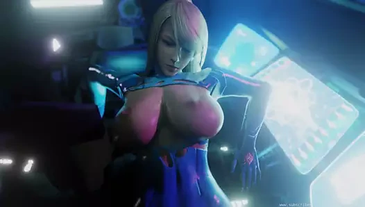 Samus sandalyesine vurdu