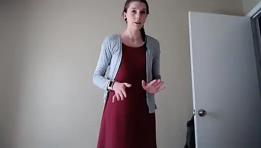 Первая мастурбация церковной девушки