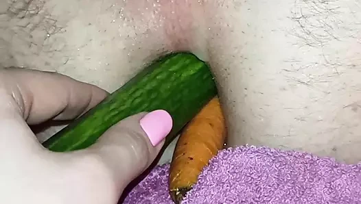 Götten salatalık ve havuç sağlıklı diyeti