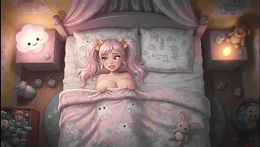 Monster Entered 18 Year Old Girl's Room and Got the Best Fuck of His Life