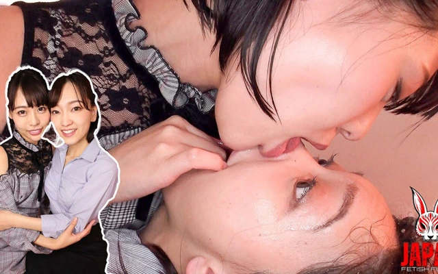 Tükürüyor, yalıyor ve öğürüyor: yua nanami ameri hoshi'nin yüzünü ele alıyor