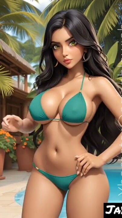 Jaya Anjali tatil plaj otelinde seni bekliyor (Ai model) | Bölüm 1