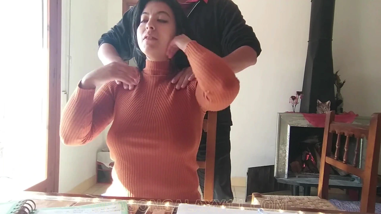 Horny student with a big ass gets fucked by the teacher who gives her private lessons