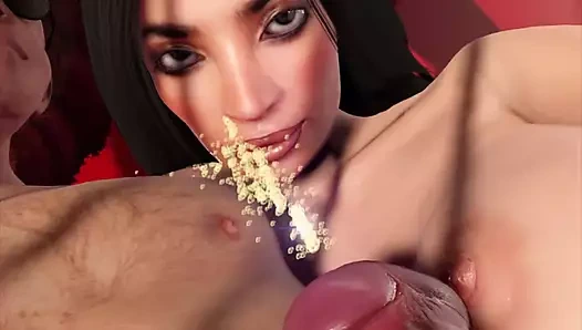 Elodie iç çamaşırı dansçısı - anal prolapsus