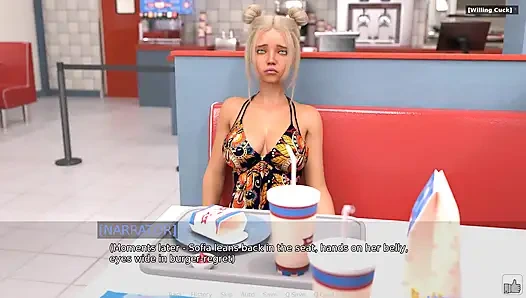 According to Sofia: Cuck Announce to the World That His Sexy Ass Girl Is Back on the Streets Ready to Mingle with Other Men Ep.3