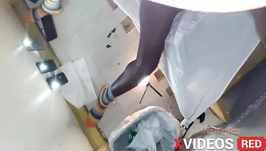 African American abanoz enjoi da kedi kalın uyluk sulu kedi model 02