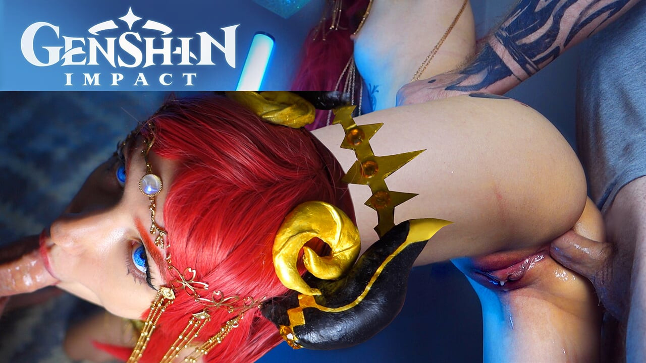 Oryantal dansçı Nilou götünü siktiriyor. Genshin Impact - Sunako_Kirishiki