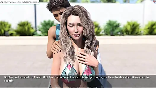 Awam - Sophia'nın arkasında Sam masaj losyonu