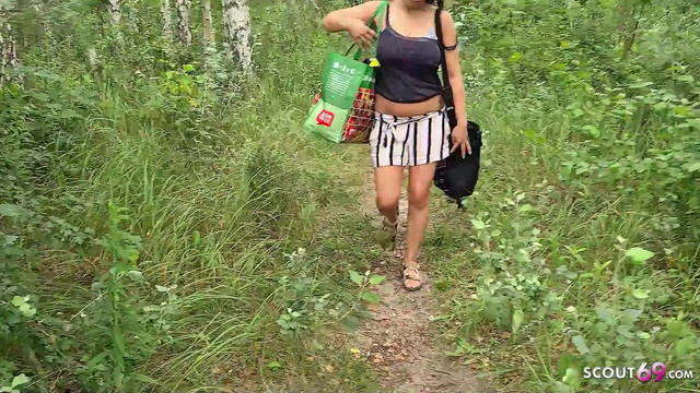 Real Amateur Nudist Beach Sex with Turkish Mature and two German Guys