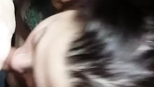 Kentucky kovboy ve köpek stili boşalmak atış için darbe iş