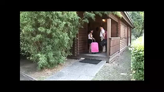 Genç kız becerdin itibaren arkasında tarafından bir olgun horoz