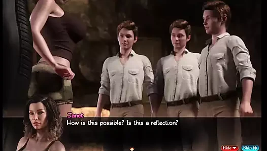 Sofia, Naomi ve Janet en iyi 3 Henry ile sikişiyor