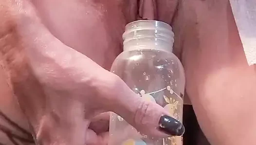 Pee Into Bottle