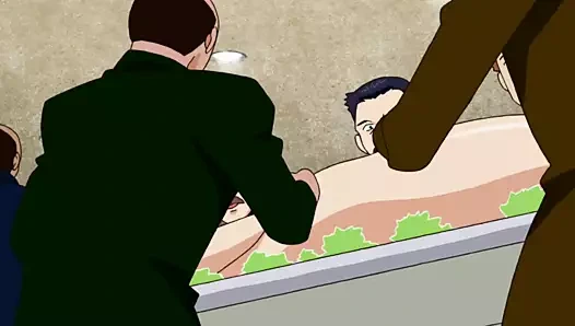 Usta bir doz shibari esaretine karar verir ve derin anal seks harika olur