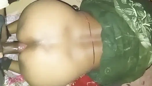 Real padosi aunty ki raat mein doggy style mein chut chod Li