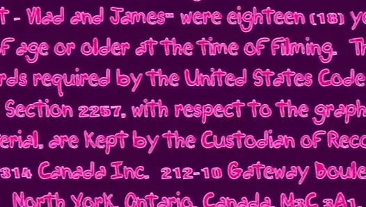 A blast from the past - Vlad and James