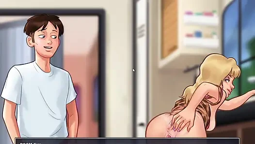 Yaz mevsimi efsanesinde kız arkadaşım üvey annem Crystal ile tüm xxx sahneleri