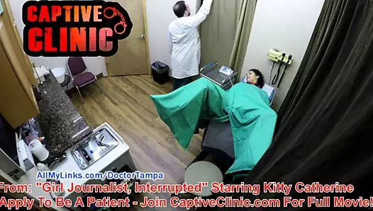 Sfw - kitty catherine'in kız gazetecisinin çıplak olmayan bts'i yarıda kesiliyor, hatalar ve tartışmalar, captivecliniccom'da film