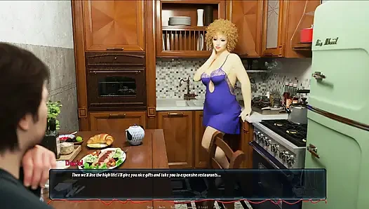 Smartass: azgın koca hamile karısını mutfakta sikiyor bölüm 10