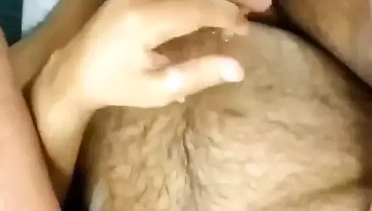 Uncut Chub Bear gets fucked and Jerks off