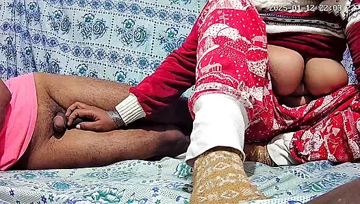 Hintli kız ve kayınpeder dışarıda seks yapıyor 27544