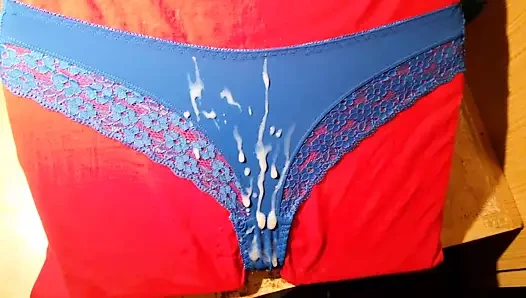 Cum üzerinde hanımları külot 13