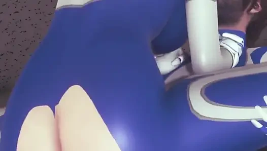 Görünmez kadın elastik yarakla sikiliyor 2