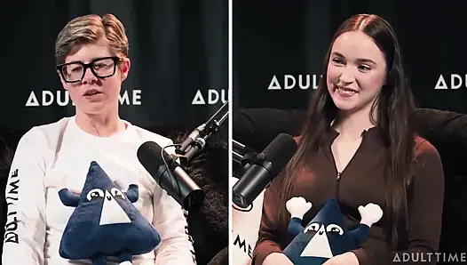 Hazel Moore her zaman tek başına seans sonrası! | Adult Time Podcast