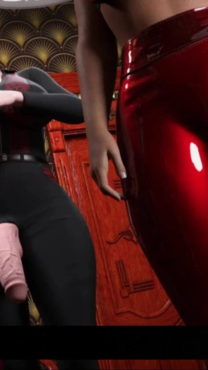 Luna ofiste transeksüel patronunun büyük yarağını emiyor ve döl yutuyor | Klip 3