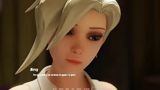 Overwatch xxx - overwatch'tan pembe kadının amını sikiyor - mercy'nin rotası