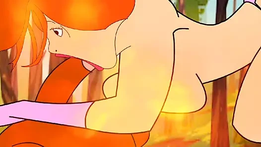 Sıcak anime beyaz kız emme siyah horoz