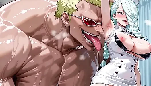 Doflamingo (op) x meimei (jjk)
