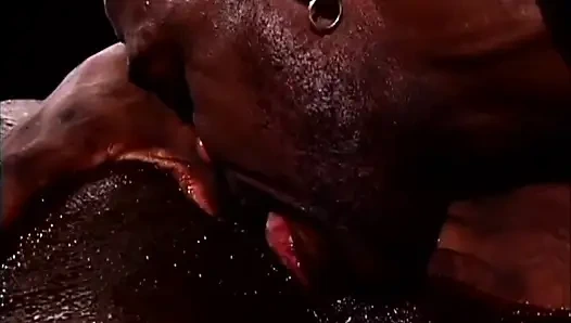 Çikolata masajından sonra eşcinsel anal