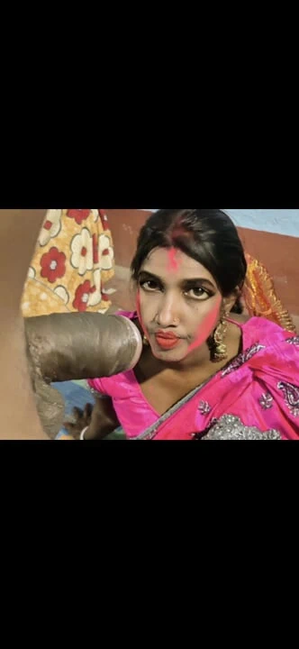 Happy holi saliji ! Sali ko rang lagake jija ne land chuswaya fir chudi ki