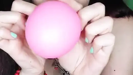 Shyyfxx mutlu karnaval! Balonlarla dürtükleme ve oynama! Looner fetişi