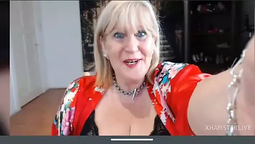 Sarışın anneanne catherine gösteri lezzetli kedi