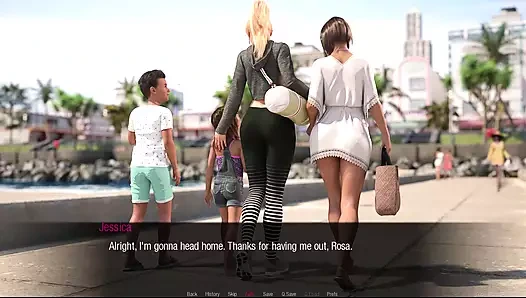 Jessica o'neil - Jessica ve Bay Parker bir an yaşadı ... Bayanlar plaja gitti ... Bay Parker jessica'yi sikiyor