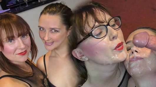 Hevesli yarak emiyor ve gırtlağına kadar alıyor esmer ikili