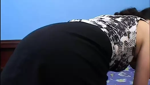 Sie wird rot weil sie so geil war