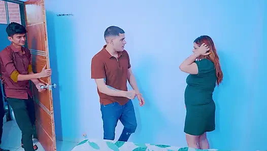 Super hot wife caught by her husband while she was doing sex with her boyfriend