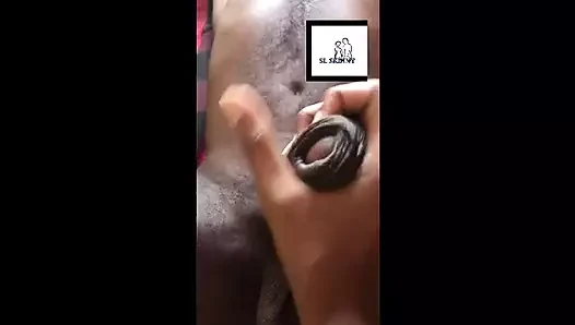 my lankan cute gf suprised me at bed and fuck after enjoying