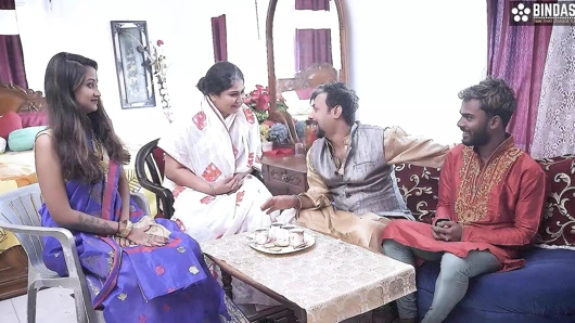 Bete ke shadi dekhne aaya sasurji bahurani ke maa ke sath kia sambhog aur fir Bahurani ko pilaya apna sperm Full Movie